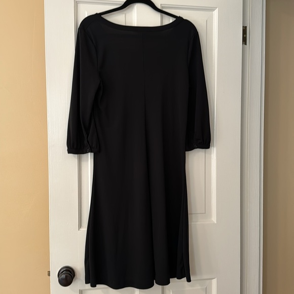 Everyday  Black Fit and Flare Dress - Picture 4 of 4